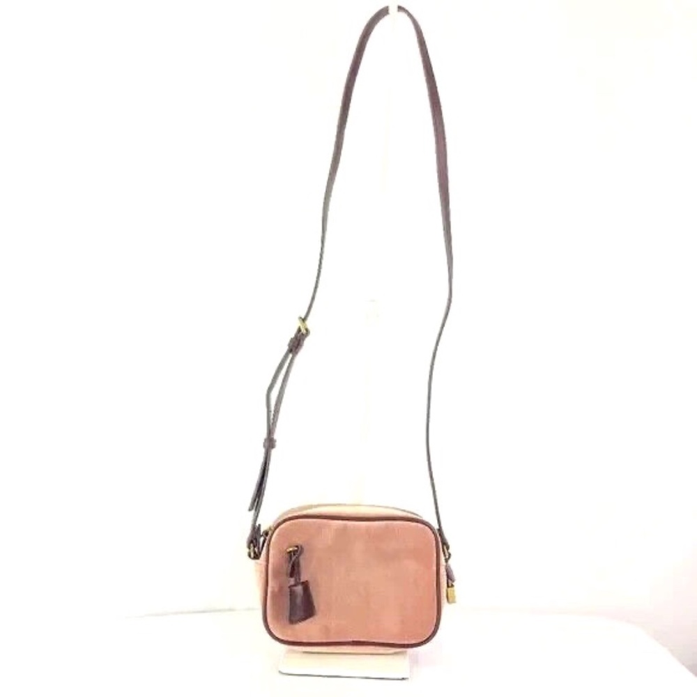 J. Crew Crossbody Purse Mini Velvet Signet Bag Blush Pink